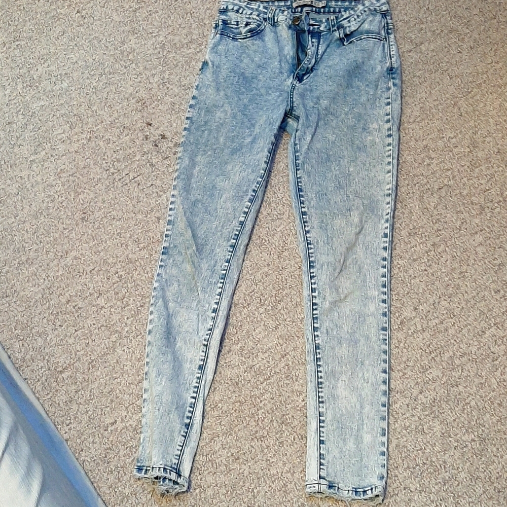 Acid was jeans from a boutique in LA